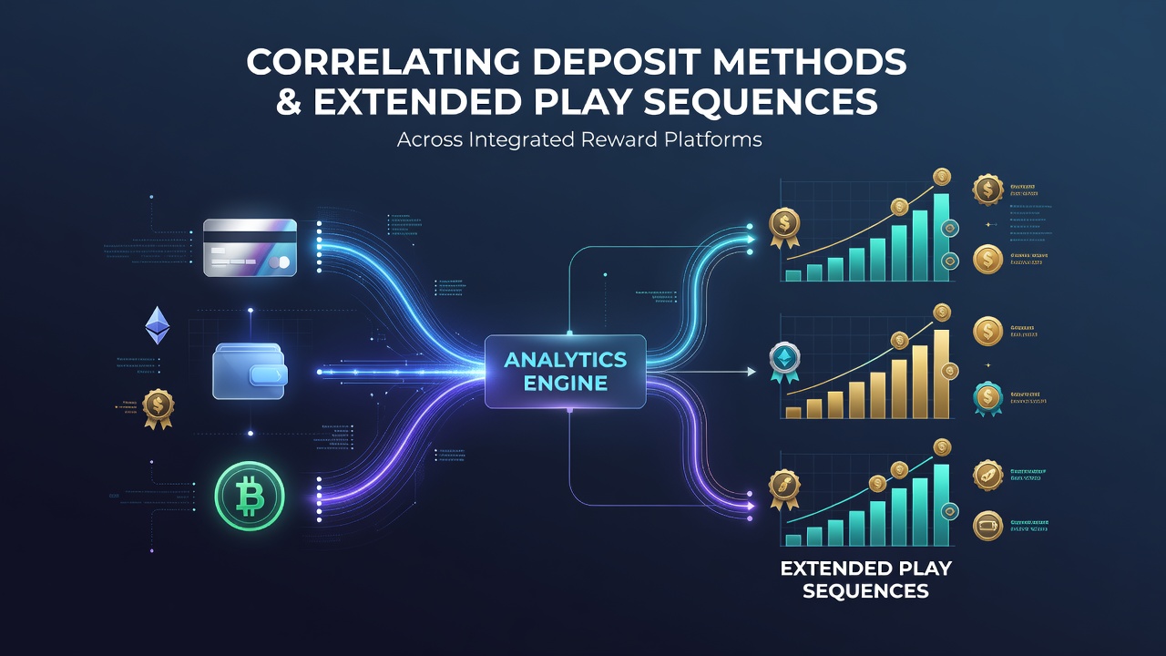 Data visualization showing deposit method trends linked to session durations on integrated gaming platforms
