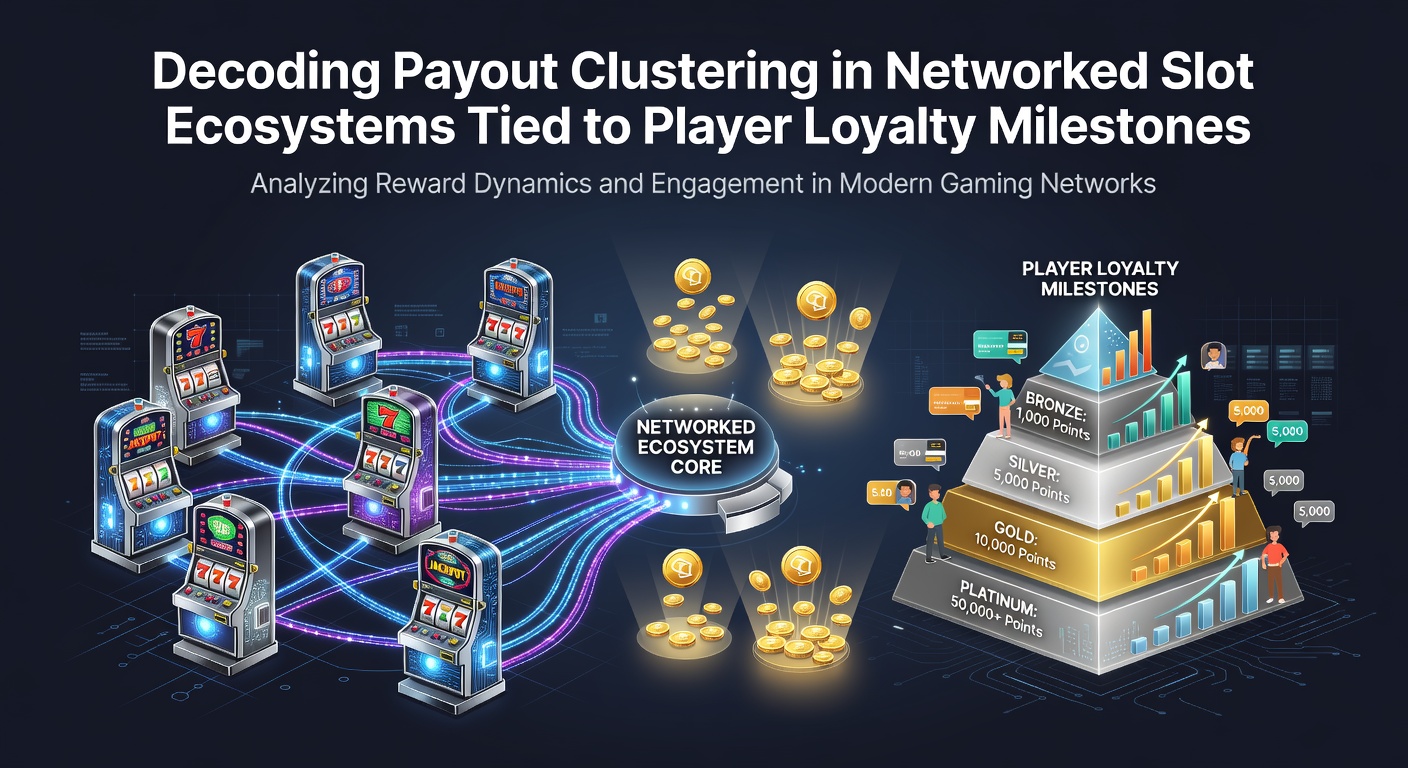 Networked slot machines in a casino floor showing clustered payout displays and loyalty program interfaces