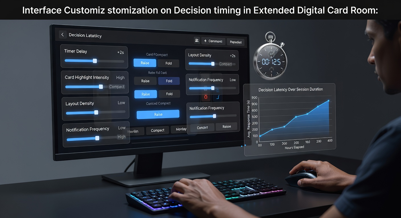 Digital card room interface showing customizable layout options for poker players